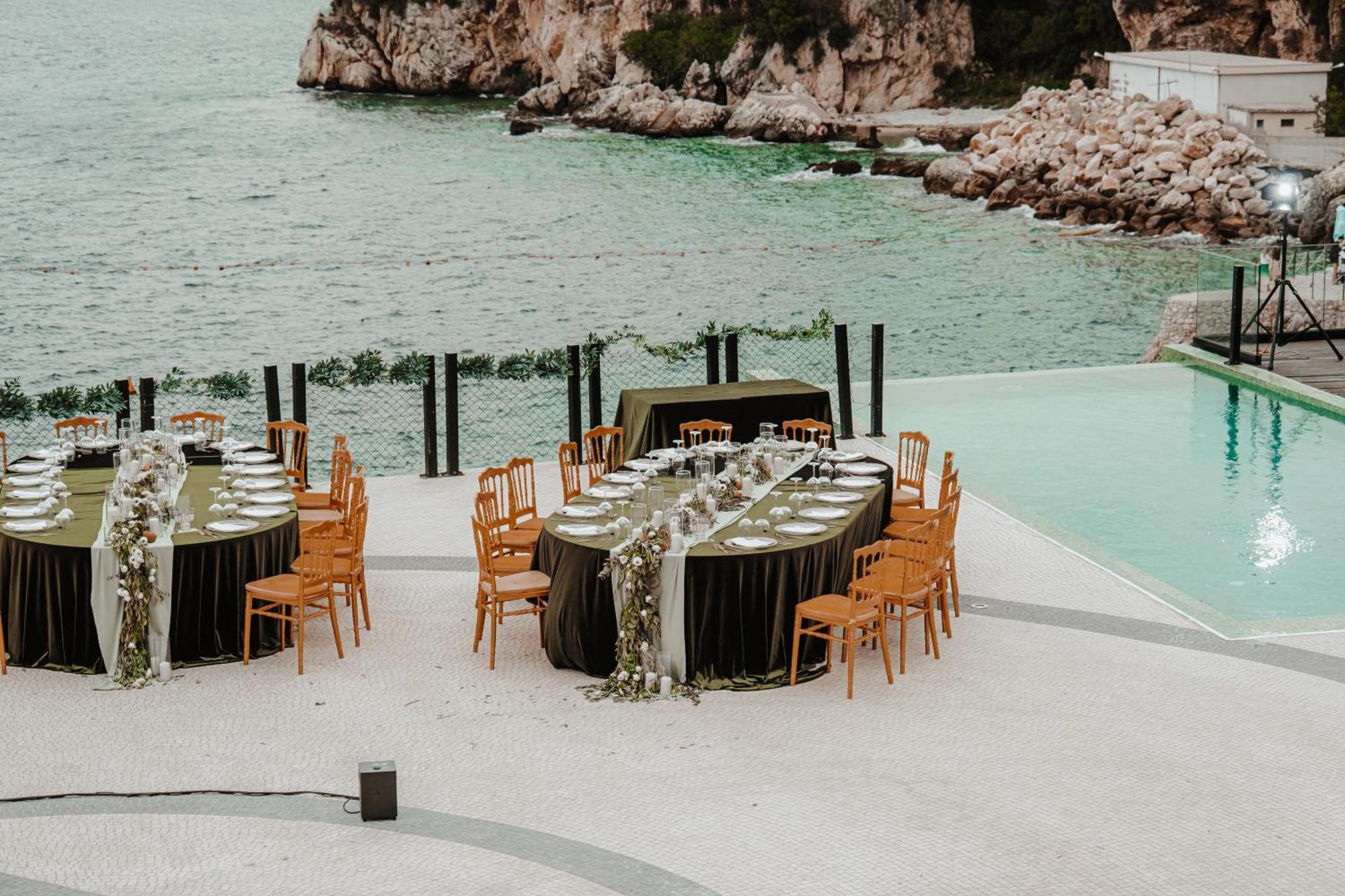 Maritim Marina Bay Resort Spa & Casino Adult Friendly Vlorë Εξωτερικό φωτογραφία Wedding reception at the Hotel de la Plage, 2019